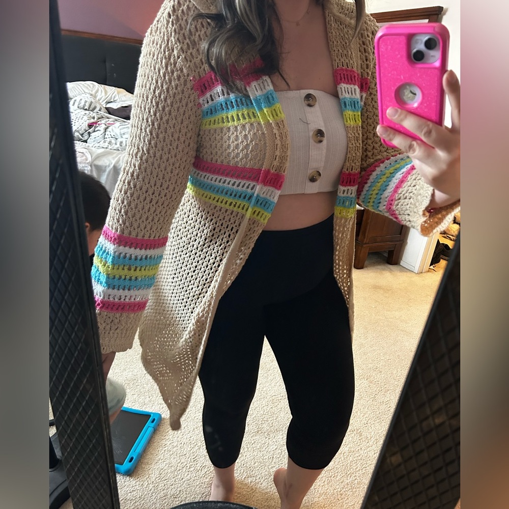 Beach knit coverup♥️